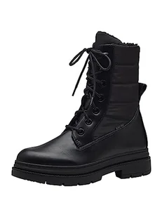 Tamaris Damskie botki 1-1-26853-41, czarny, 37 EU - Botki damskie - miniaturka - grafika 1