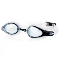 Pływanie - Spokey Okulary pływackie Kobra Biało-czarny - miniaturka - grafika 1