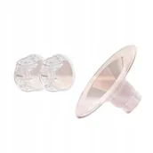 Akcesoria do karmienia - NENO LEJEK DO LAKTATORÓW ROZMIAR M MEDIUM 24 MM SILIKONOWA NAKŁADKA - miniaturka - grafika 1