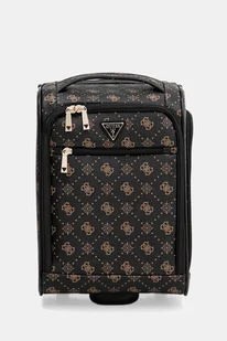 Guess walizka SILIA SMALL kolor brązowy TWGP98 90971 - Walizki - miniaturka - grafika 1