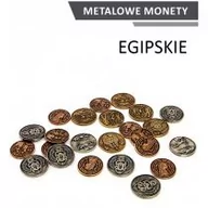 Akcesoria do gier planszowych - Rebel Metalowe Monety Egipskie zestaw 24 monet) - miniaturka - grafika 1