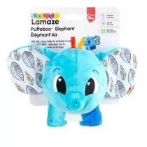 TOMY Lamaze Dmuchający słonik piszczący - Zawieszki dla dzieci i niemowląt - miniaturka - grafika 1
