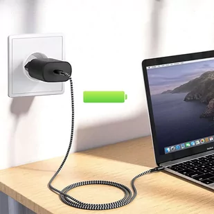 Ładowarka sieciowa z funkcją Power Delivery czarna - Pozostałe akcesoria do telefonów - miniaturka - grafika 4