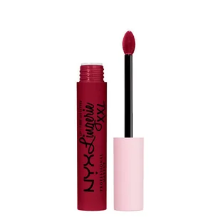 NYX Professional Makeup Professional Makeup - Lip Lingerie XXL Matte Liquid Lipstick - Matowa pomadka do ust w płynie - 4 ml - 22 - SIZZLIN NYXPUPML-4ML-20 - Szminki - miniaturka - grafika 2