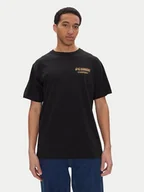 Koszulki męskie - DC T-Shirt ADYZT05457 Czarny Heritage Fit - miniaturka - grafika 1