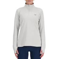 Bluzy damskie - Bluza New Balance WT41150AHH - szara - miniaturka - grafika 1