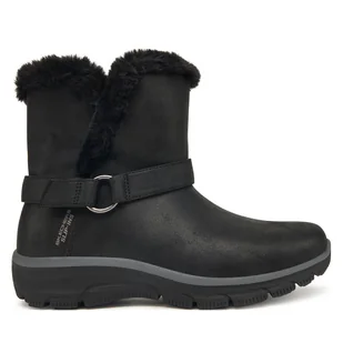 Botki Skechers Easy Going 168045/BLK Czarny - Botki damskie - miniaturka - grafika 1