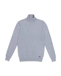 Swetry męskie - Gianni Lupo GL33500-F22 sweter męski, jasnoszary (Light Grey), rozmiar XXL (DE), jasnoszary, S-4XL - grafika 1