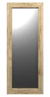 Lustra - Prostokątne lustro ścienne z ramą w kolorze dębu K6-S73 - miniaturka - grafika 1