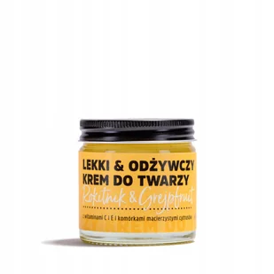 Lekki krem do twarzy z rokitnikiem Manufaktura Bursztynnika 60 ml - Kremy do twarzy - miniaturka - grafika 1