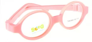 Oprawki okularowe SECG T683868 C13 różowe - Okulary korekcyjne, oprawki, szkła - miniaturka - grafika 1