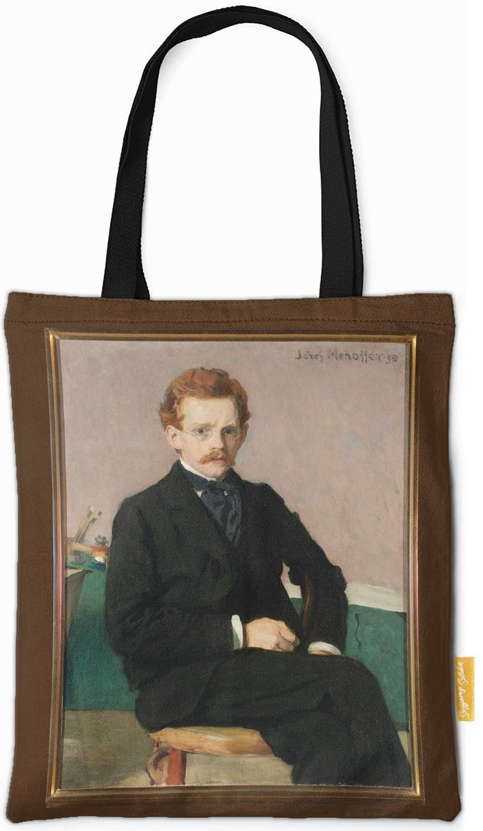Torba na ramię Autoportret Józef Mehoffer-ONE SIZE