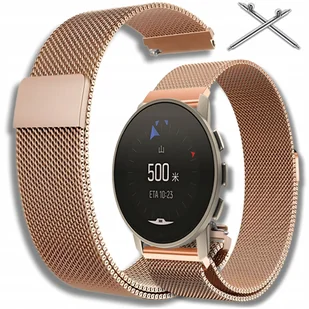 Pasek Bransoleta do Zegarka Smartwatcha Uniwersalny Stalowy 20mm 4 KOLORY - Akcesoria do smartwatchy - miniaturka - grafika 1