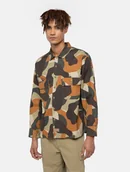Koszule męskie - camicie uomo dickies camo work shirt - dk0a864u0ip1 0ip imperial green - Dickies - miniaturka - grafika 1