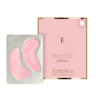 Kosmetyki pod oczy - ErthSkin London Płatki pod oczy hydrożelowe Rose Blossom Glow 25 g Damski - miniaturka - grafika 1