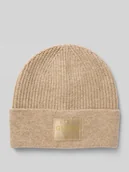 Czapki damskie - Czapka beanie z domieszką kaszmiru model ‘BRENTON’ - miniaturka - grafika 1