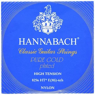 Hannabach 652626 Klassikgitarrensaiten Serie 825 High Tension Spezialvergoldung - E6 - Struny gitarowe  - miniaturka - grafika 1