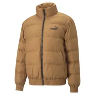 Kurtki męskie - Kurtka męska Puma ESS+ POLYBALL brązowa 84934574-M - miniaturka - grafika 1