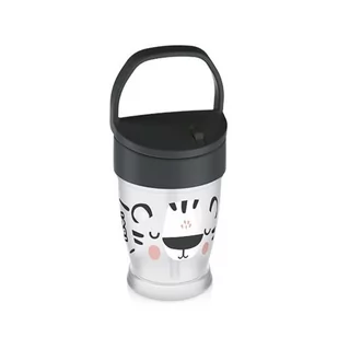 Lovi Kubek ze słomką Junior Salt&Pepper 250ml - Kubki dla dzieci - miniaturka - grafika 1
