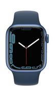 Smartwatch - Apple Watch 7 GPS 41mm Niebieski MKN13WB/A - miniaturka - grafika 1