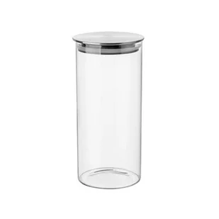 Pojemnik szklany Tube 1500 ml transparentny - Pojemniki kuchenne - miniaturka - grafika 1