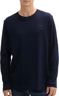 Koszulka Męska z Długim Rękawem Tom Tailor 1043992 Granatowa 3XL - Koszulki męskie - miniaturka - grafika 1