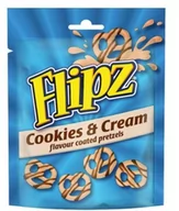 Ciastka - Mc.Vities- Flipz Cookies & Cream Precle z kremem 90g - miniaturka - grafika 1