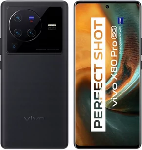 Vivo X80 Pro 5G 12GB/256GB Dual Sim Czarny - Telefony komórkowe - miniaturka - grafika 1
