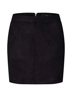 VERO MODA Vmdonnadina Krótka spódnica ze sztucznego zamszu Noos, czarna (czarna czarna), średnia - Spódnice - miniaturka - grafika 1