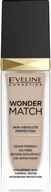 Podkłady do twarzy - Eveline KOLOROWKA Wonder Match Podkład dopasowujący się do cery nr 012 Light Natural 30ml - miniaturka - grafika 1