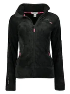 Kurtki damskie - Geographical Norway Kurtka polarowa "Upaline" w kolorze czarnym - miniaturka - grafika 1