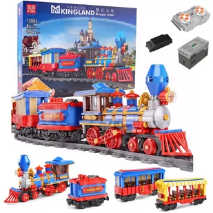 Klocki Technic Sterowany Pociąg Z Wagonami Rc - Klocki - miniaturka - grafika 1