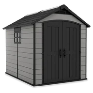 Altany ogrodowe - Domek narzędziowy KETER Premier 759 17212350 Szaro-antracytowy 228 x 287 x 252 cm - miniaturka - grafika 1