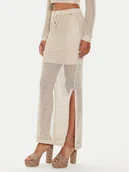 Spódnice - Guess Spódnica maxi Morgen W4YD1L Z37G0 Szary Regular Fit - miniaturka - grafika 1