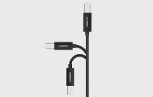 Kabel USB-C 2.0 do USB-B UGREEN US241 do drukarki, 1m (czarny) - Kable komputerowe i do monitorów - miniaturka - grafika 3
