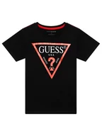 Koszulki dla chłopców - Guess T-Shirt L73I55 K8HM0 Czarny Regular Fit - miniaturka - grafika 1