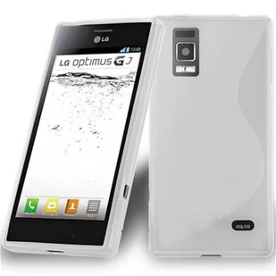 Etui Do LG OPTIMUS GJ Pokrowiec w PÓŁPRZEZROCZYSTY Pokrowiec Ochronny Obudowa Case Cover TPU Cadorabo - Etui i futerały do telefonów - miniaturka - grafika 1