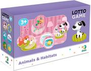 Zabawki kreatywne - Dodo Gra bingo zwierzęta 1Y41WS 1Y41WS SAM  SAM - miniaturka - grafika 1