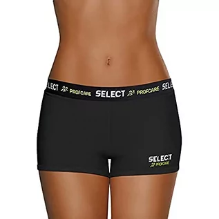 Spodnie damskie - Select Select Damskie spodnie kompresyjne czarny czarny XL 5640304111 - grafika 1