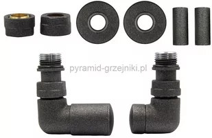 Varioterm Zawór regulacyjny Vision All in One - antracyt miedziana - CU 15 mm lewy AVIR15L(CU) - Zawory i kraniki - miniaturka - grafika 1