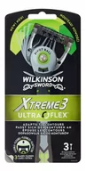 Maszynki do golenia i wkłady - Wilkinson Sword - Sword Xtreme 3 Ultra Flex maszynka do golenia z 3 elastycznymi ostrzami dla mężczyzn - miniaturka - grafika 1