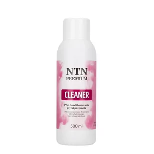 Cleaner Płyn Do Odtłuszczania Płytki Paznokcia Ntn Premium 500ml - Zmywacze i cleanery do paznokci - miniaturka - grafika 1