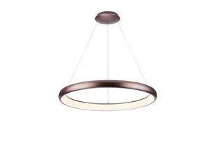 Wisząca lampa Antonio AZ5062 LED 32W pierścień brązowa - Lampy sufitowe - miniaturka - grafika 1