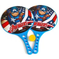 Zabawki i gry sportowe - Paletki Do Gry Captain America tenis dla dzieci - miniaturka - grafika 1