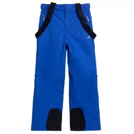 Spodnie i spodenki dla dziewczynek - Spodnie narciarskie 4F HJZ20JSPMN001A36S - granatowe - miniaturka - grafika 1