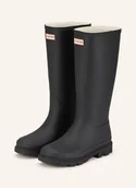 Kalosze damskie - Hunter Buty Downpour schwarz - miniaturka - grafika 1