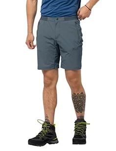 Jack Wolfskin Męskie Szorty Trail M, Szary, 52 - Spodenki damskie - miniaturka - grafika 1