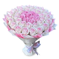 Zestawy upominkowe - Prezent na 40 Urodziny. Bukiet mydlany kwiaty mydlane róże 40 szt. Komunia - miniaturka - grafika 1