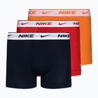 Majtki męskie - Bokserki męskie Nike Everyday Cotton Stretch Trunk 3 pary - miniaturka - grafika 1