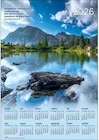 Kalendarze - Kalendarz 2026 plakatowy duży góry - miniaturka - grafika 1